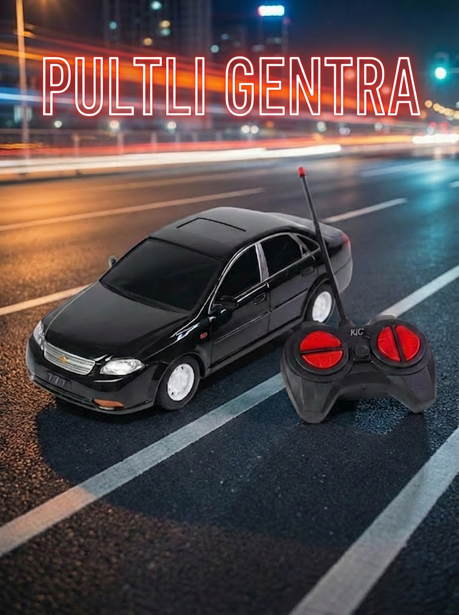 Детская игрушка. Машинка Gentra с радиоуправлением. Игрушка подходит для автомобильных гонок.