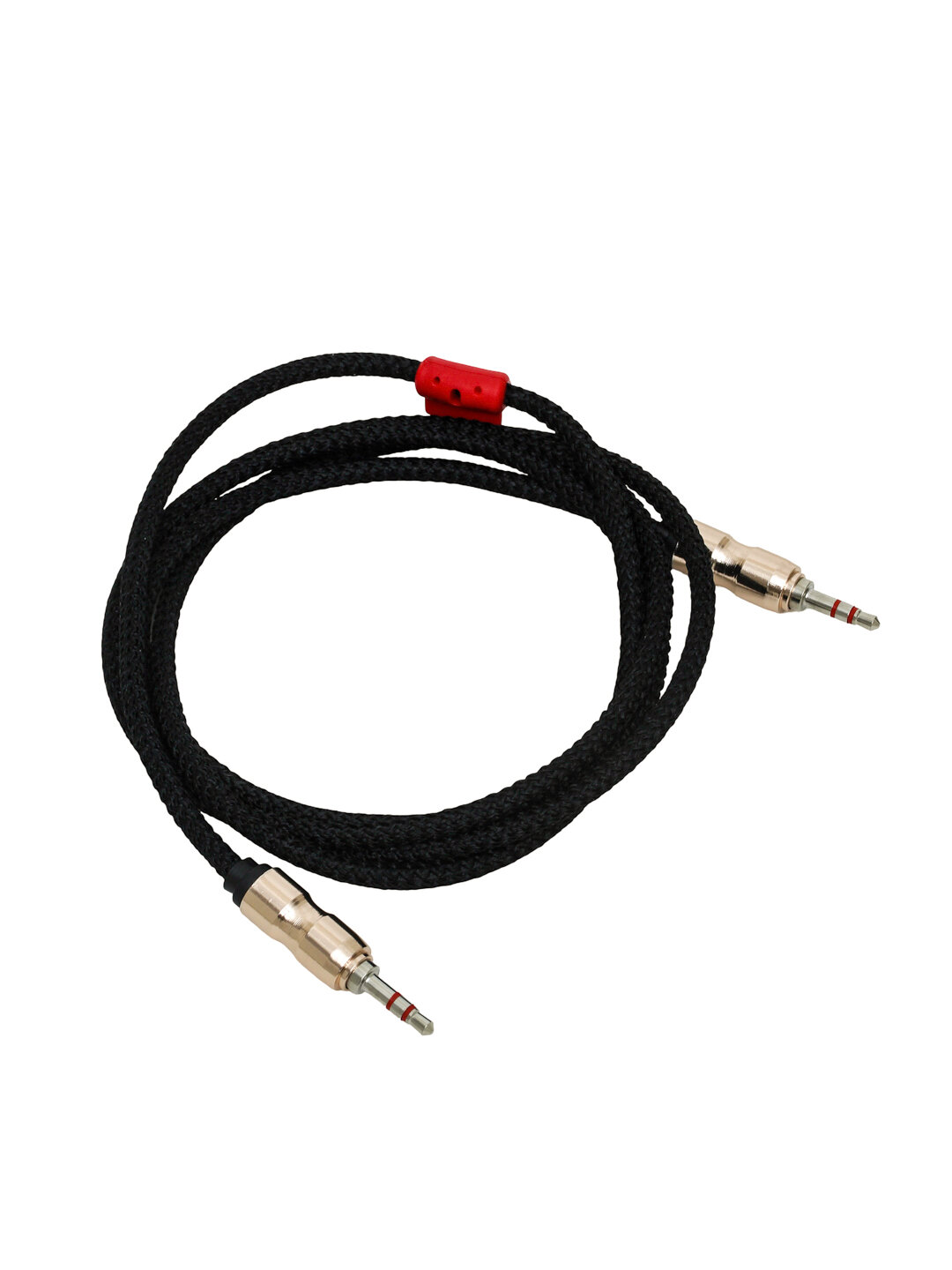 Аудио кабель для автомобиля AUX, 3.5 мм черного цвета Аудио кабель для автомобиля AUX, 3.5 мм черного цвета