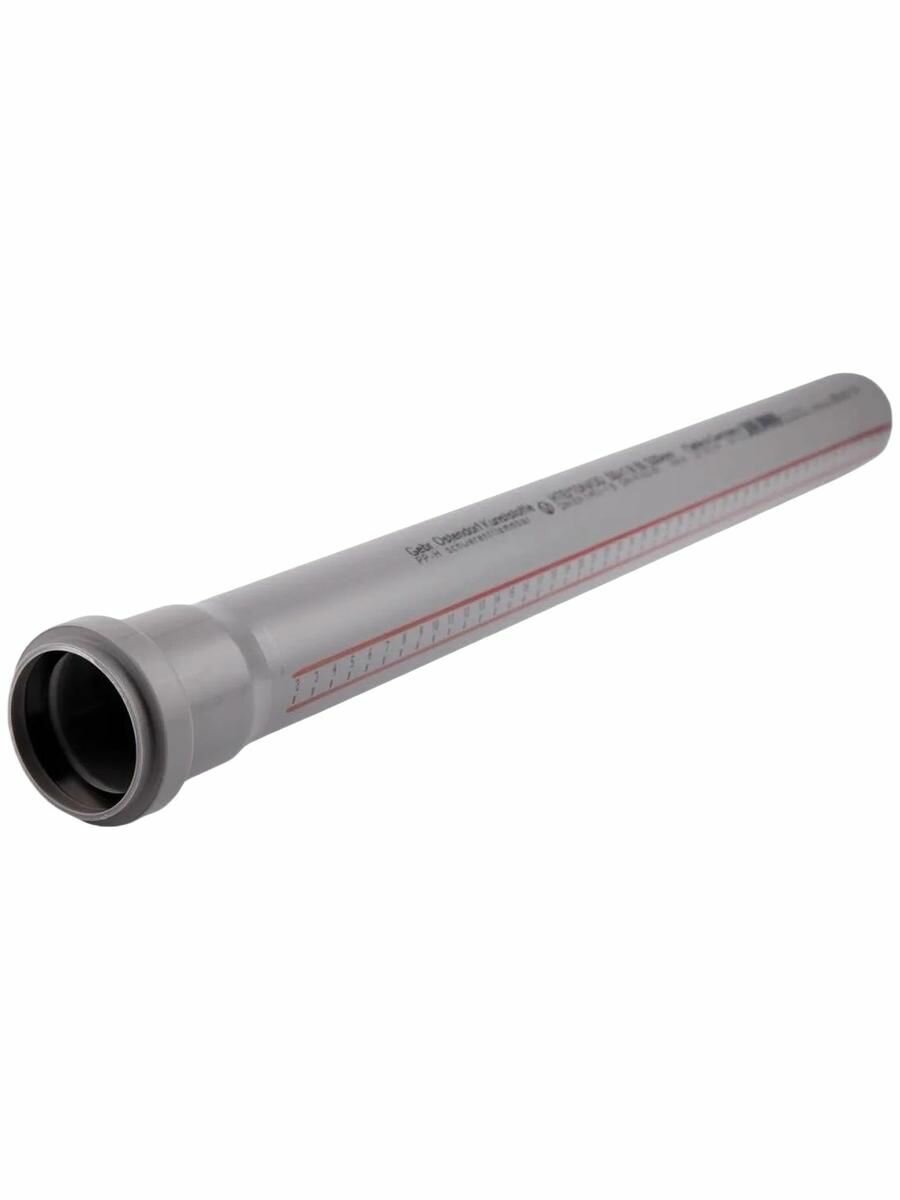 Труба канализационная РР д.50х1м — фото 1