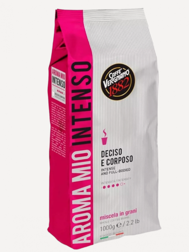 Изображение товара Vergnano Aroma Mio Intenso кофе в зернах 1кг пакет с клапаном