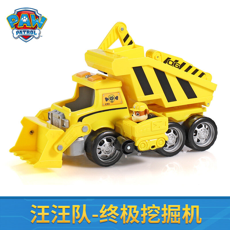 Официальная игрушка Paw Patrol: Ультимативная строительная машина Зума, сезон 6, лицензированная игрушка для детей