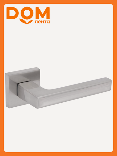 Изображение товара Дверная ручка Palladium Monument PALL JOOSM, матовая, серебристая, 2 шт