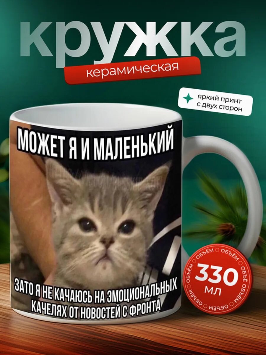 Кружка Спайс кот 34,