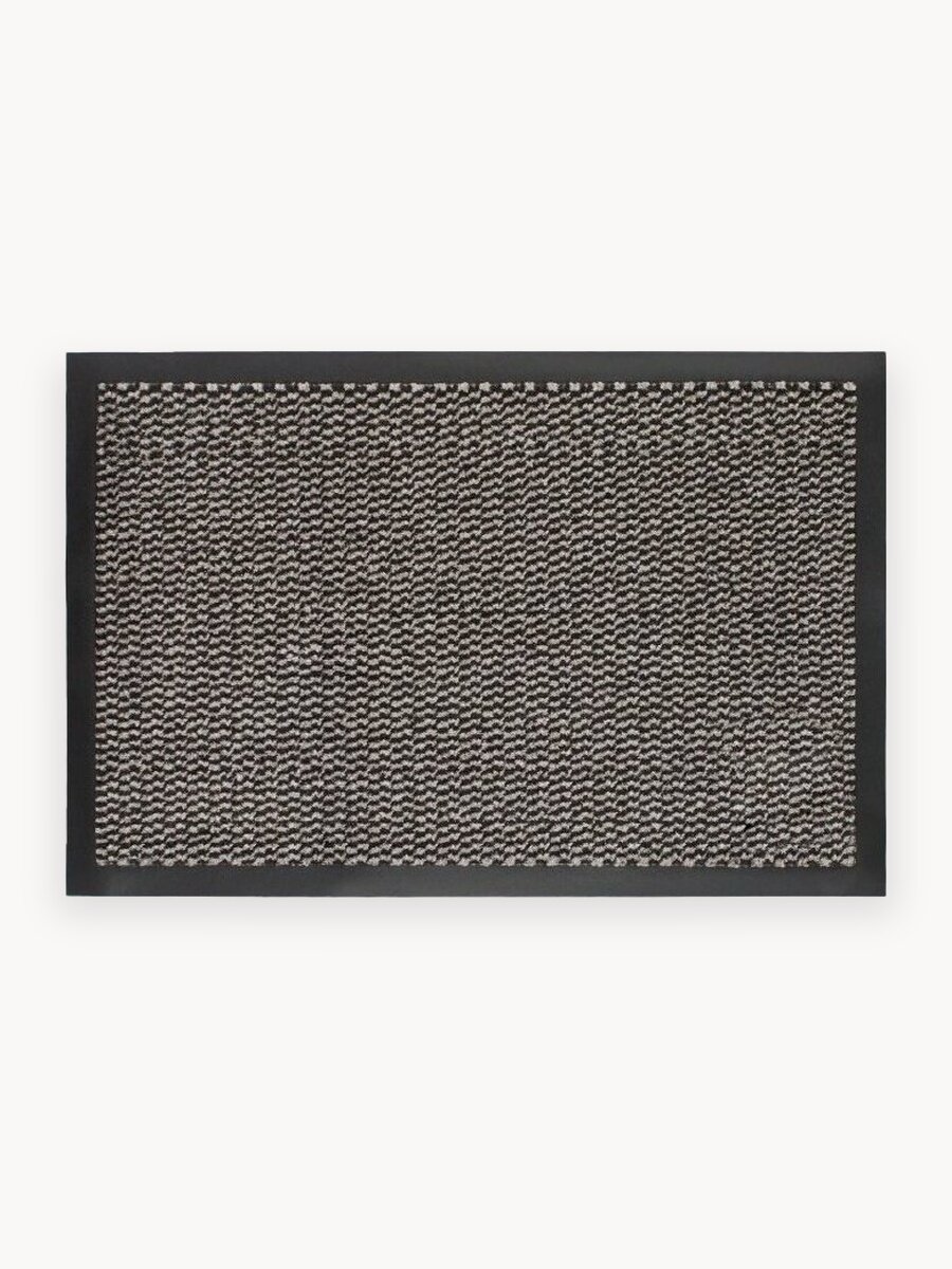 Коврик придверный Велий Сатурн серый 80*120, влаговпитывающий, противоскользящий