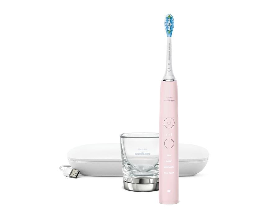 Электрическая зубная щетка Philips DiamondClean 9000 HX9911/29, белый
