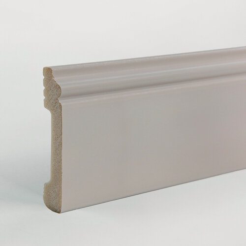 Изображение товара Плинтус дюрополимер напольный DECOMASTER (декомастер), 79х13х2400 мм, D005-119 ДМ капучино