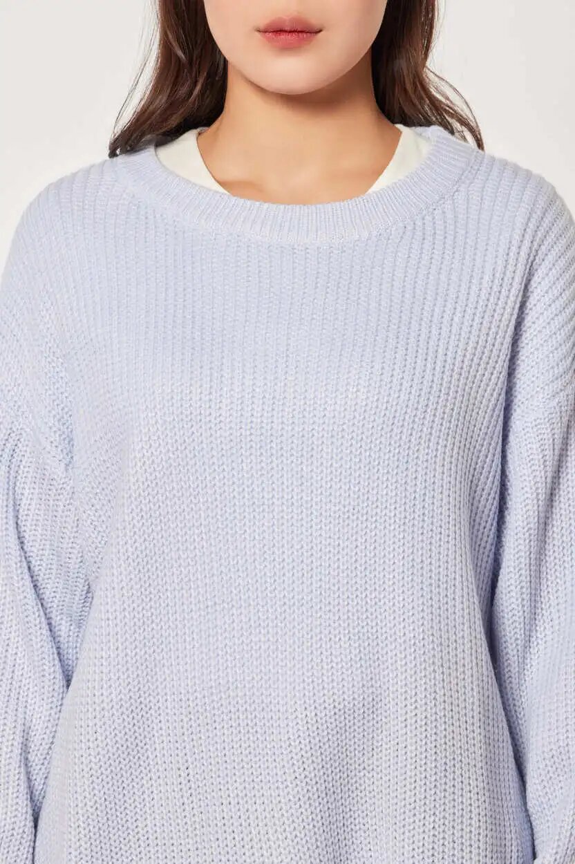 Свитер Selfie, размер XS, , светло-синий — фото 1