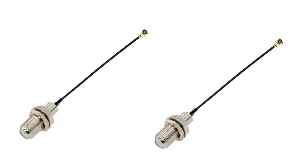 Антенный адаптер (пигтейл) для 3G/4G модемов IPEX 4(MHF4/IPX)-F(female) 15 см комплект 2 шт.