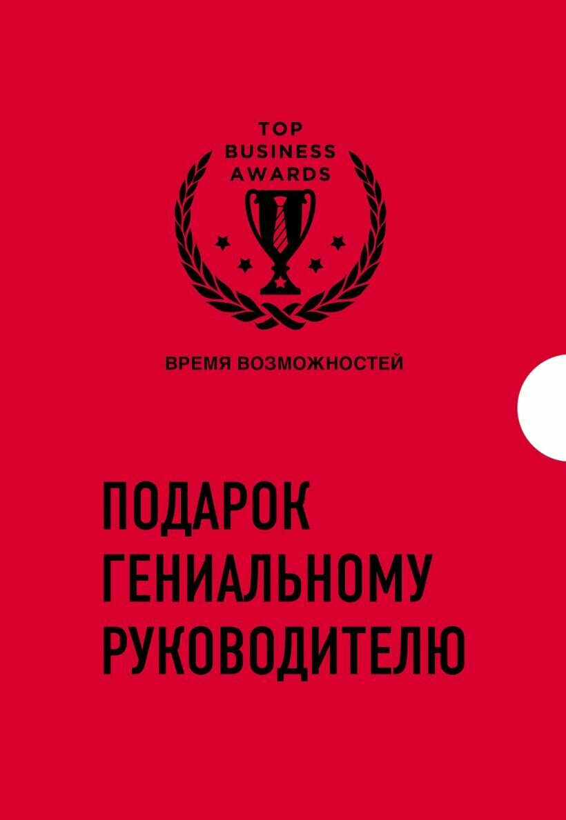 Подарок гениальному руководителю. Время возможностей. Подарок мужчине/подарочный набор/подарок руководителю/подарок коллеге/книга в пода