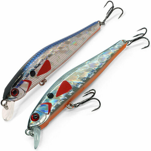 Воблер Kosadaka WINS XS 90SP суспенд, 90мм, 10.6г, 0.5-1.5м, цв. GTC