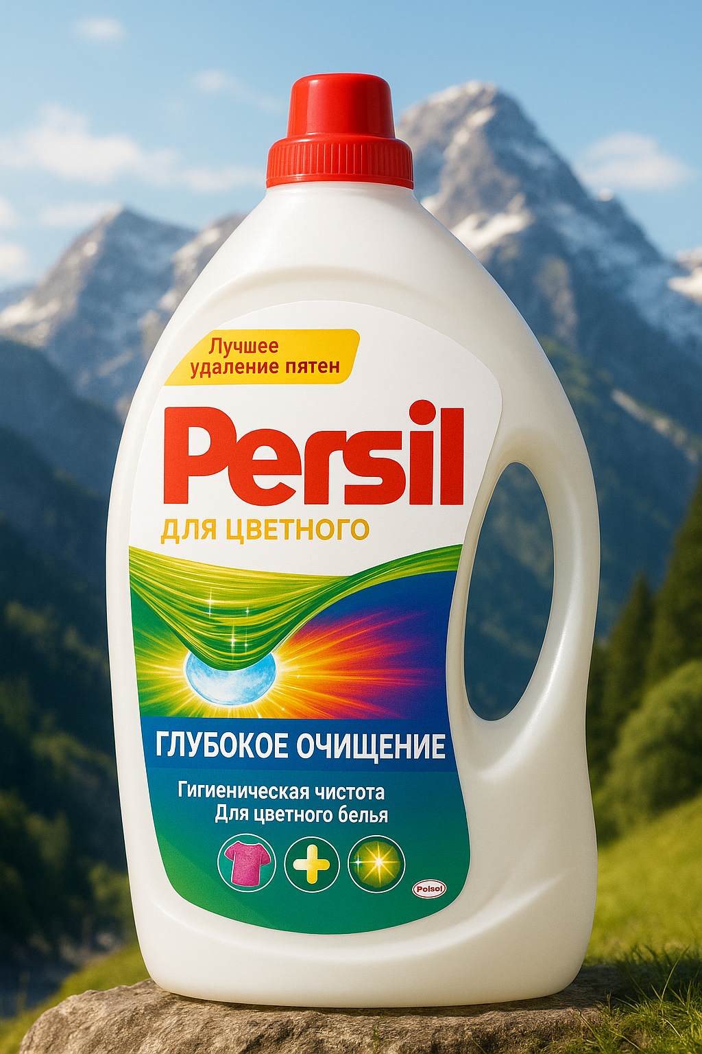 Гель для стирки Persil, для цветного белья, чистота и свежесть — фото 1