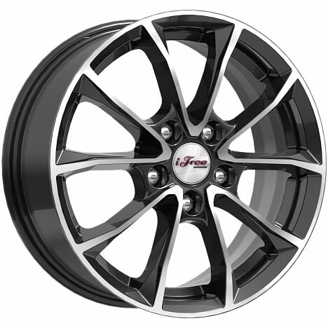 Автодиск iFree Джет ( КС914-06) блэк джек 16*6,5 50 5*114,3 66.1