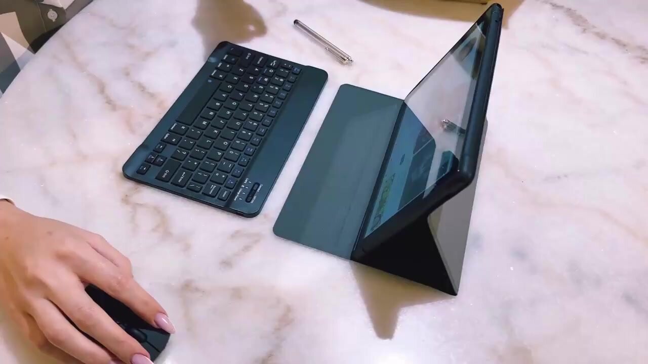 Планшет андроид S24ULTRA с клавиатурой,16+1ТБ, Wi-Fi+ сотовая связь,10000 мАч, Android 14, беспроводная мышь и стилус — фото 1