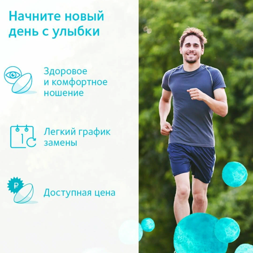 Контактные Линзы Контактные линзы CooperVision Clariti 1-Day 30 pk (BC 8.6; D -5.50)