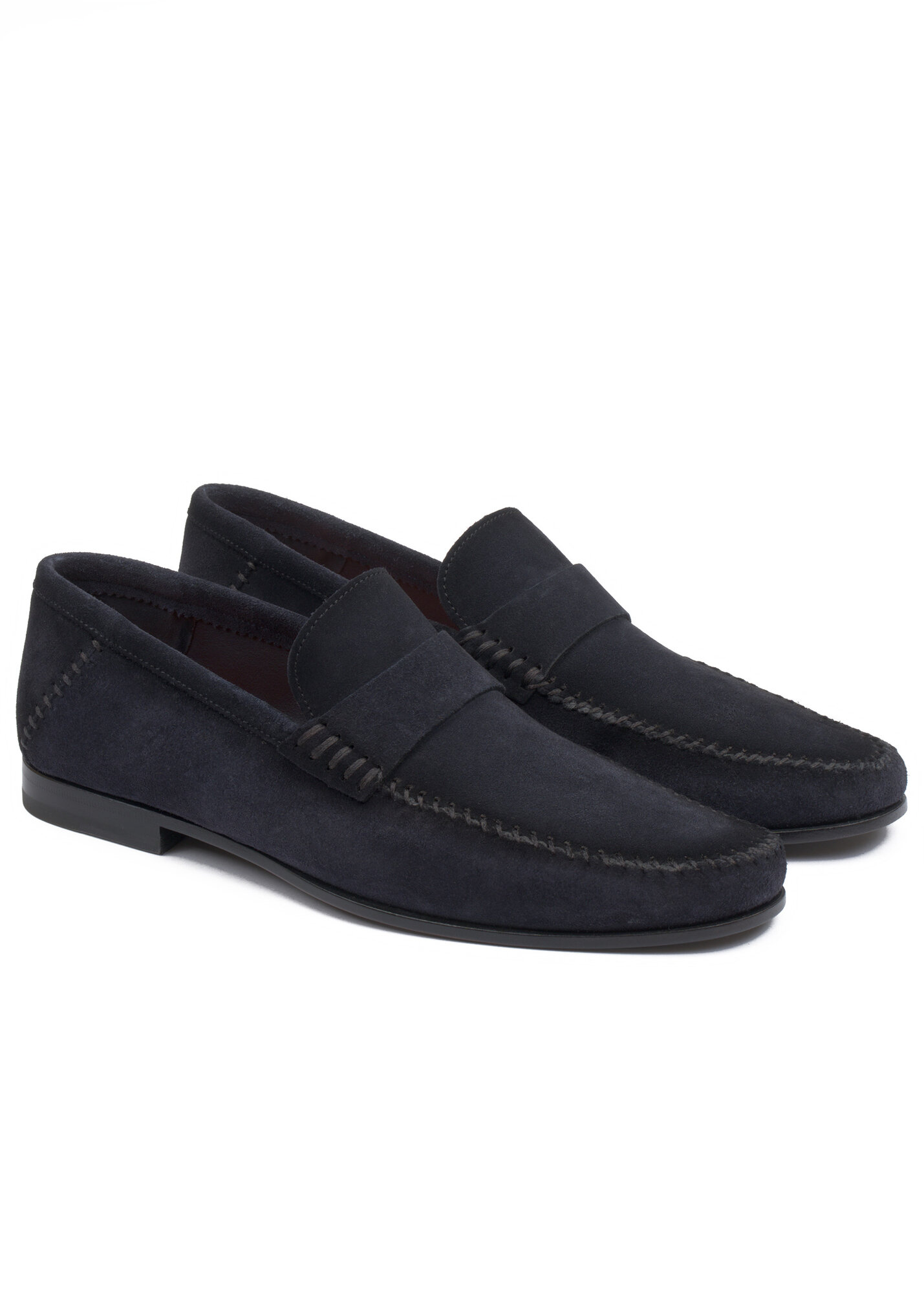 Лоферы Santoni, размер 44, синий
