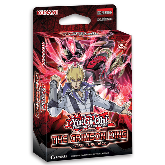 Настольная игра Yu-Gi-Oh The Crimson King Structure Deck на английском языке