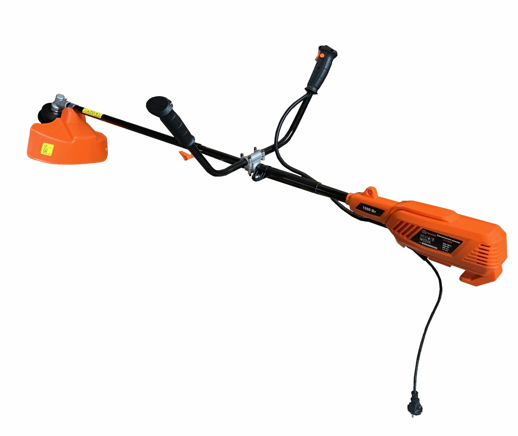 Электрический триммер VALKOR ET-1200R 1200 Ватт леска+нож