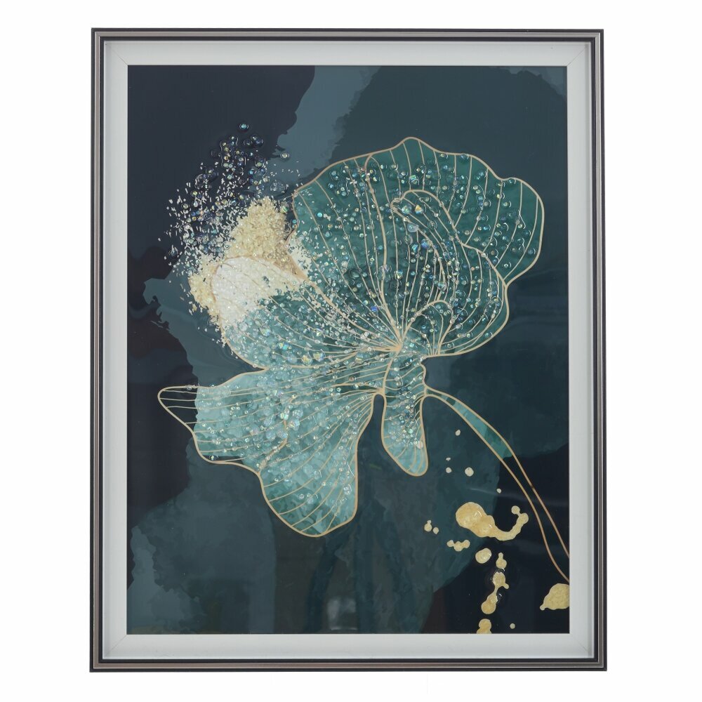 Панно цветы 40х3х50 см KSM-817472