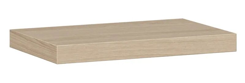 Полка настенная Шведский стандарт Фора 1.4 25x40 см со скрытым креплением ДСП цвет дуб беленый