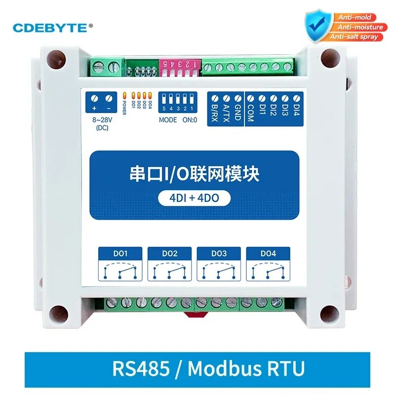 CDEBYTE MA01-AXCX4040 Модуль ввода-вывода Modbus RTU