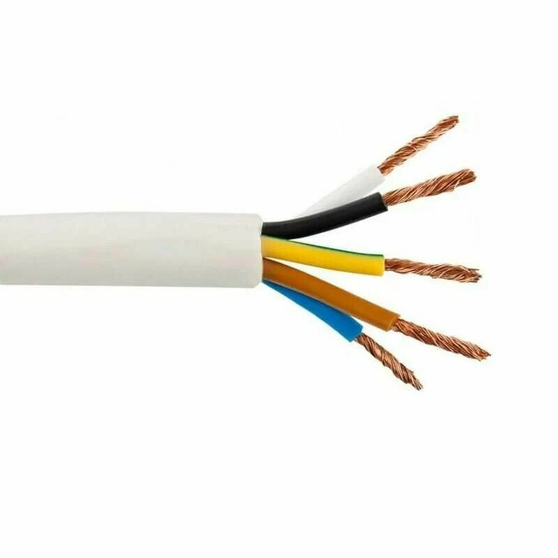 Провод ПВСнг(А)-LS 5х1.5 Б 380В (м) альфакабель 12867( 5 метров )