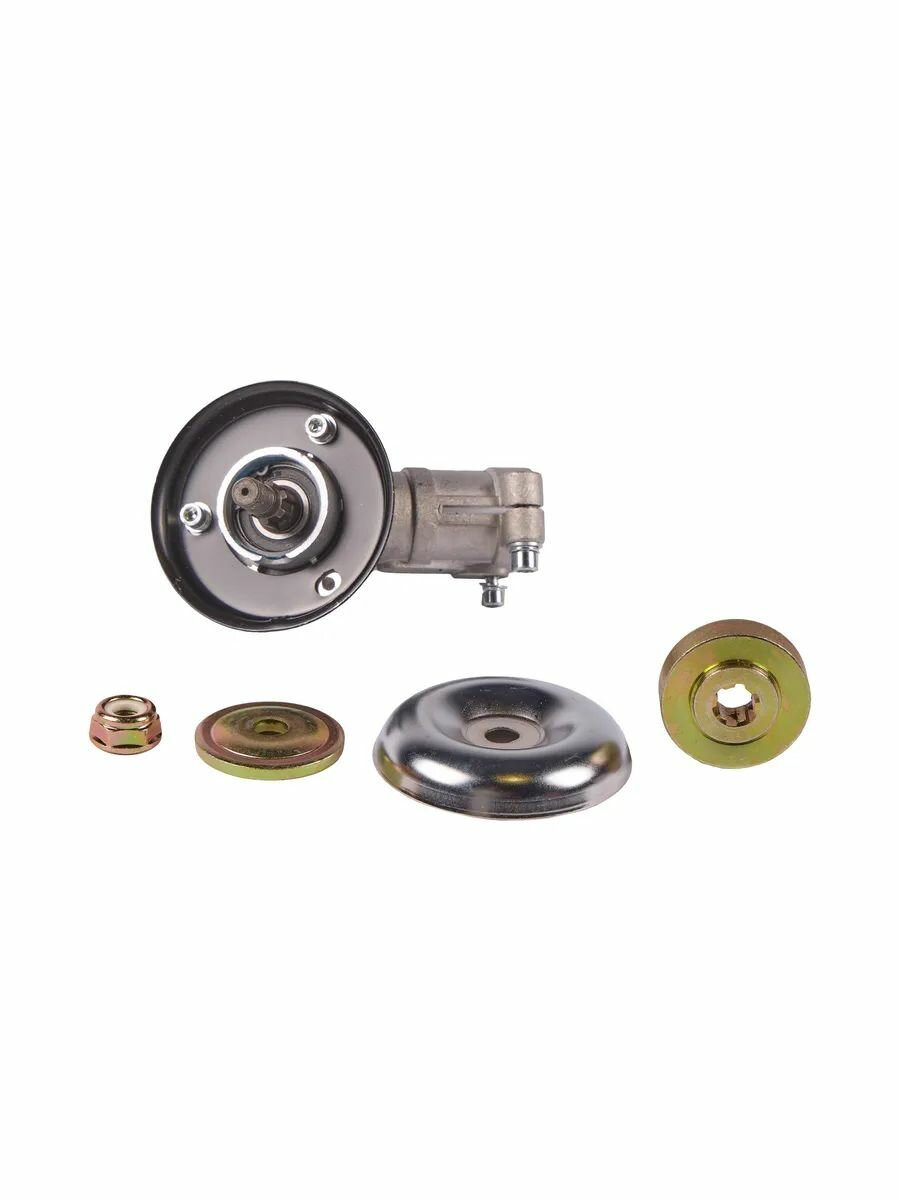 Редуктор для мотокос (24 мм, 7 зубьев) левая резьба для триммера — фото 1