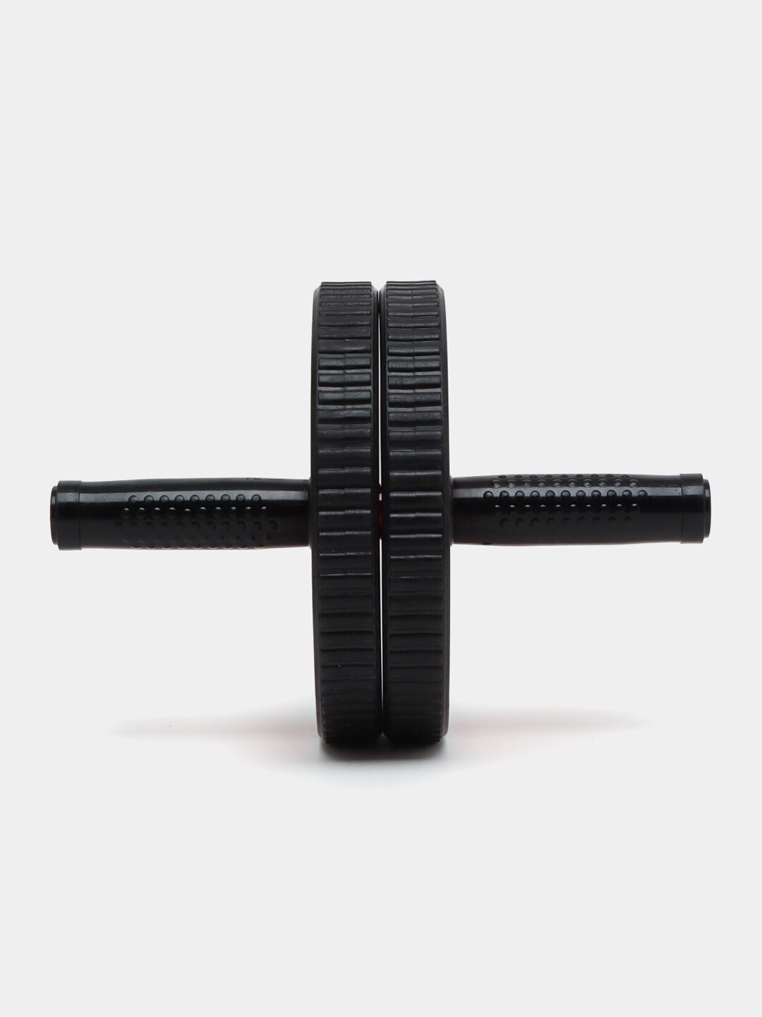 Ролик для пресса Ab Wheel, 1 колесо, противоскользящие ручки, пластик, резина — фото 1