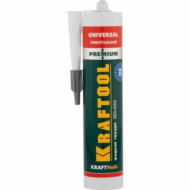 Клей монтажный универсальный (310 мл) для наружных и внутренних работ Kraftool 41341_z01