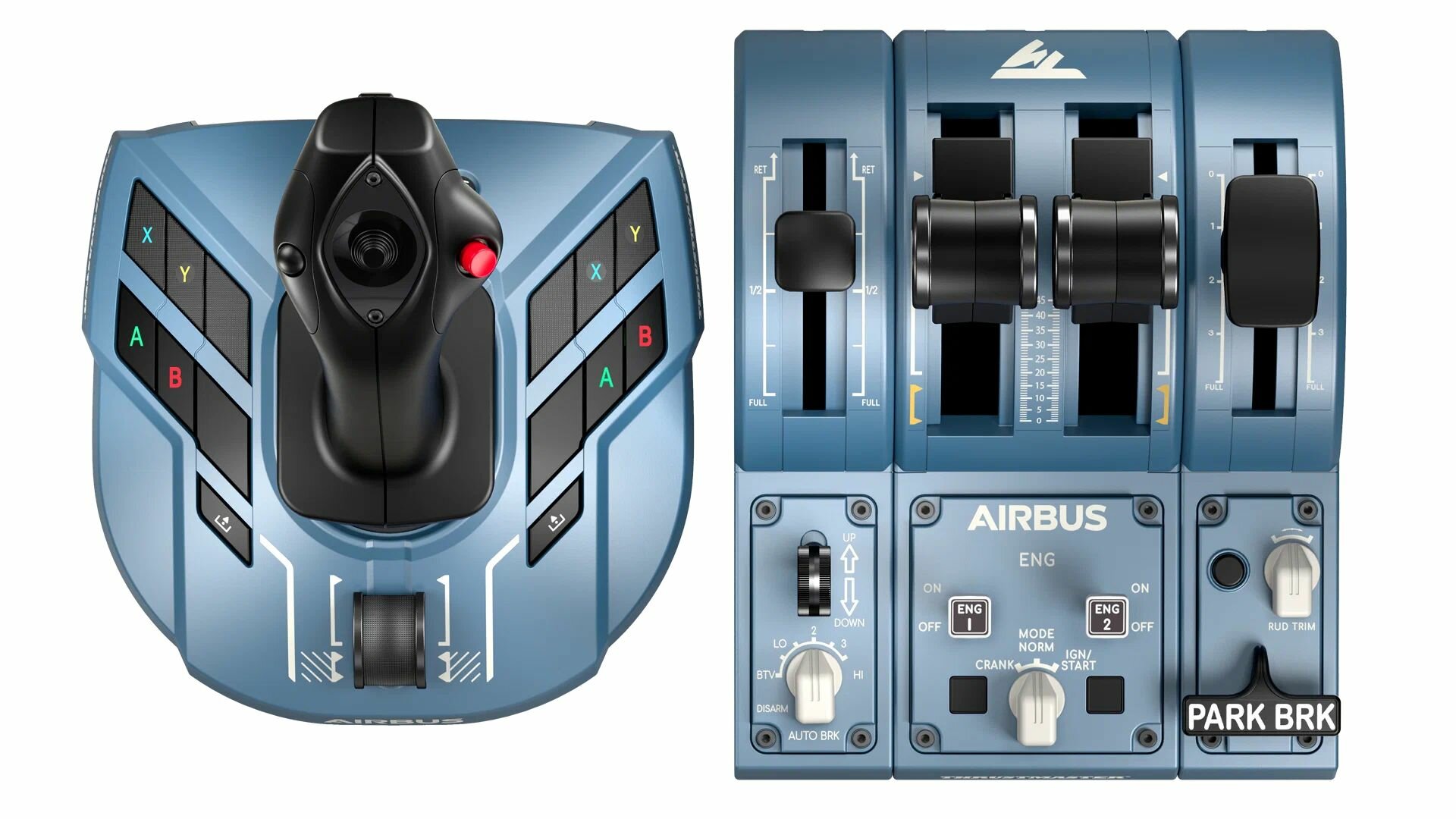 Набор Thrustmaster TCA CAPTAIN PACK X AIRBUS EDITION, Джойстик, Руд, Доп. модуль, Xbox Series X/S, PC — фото 1