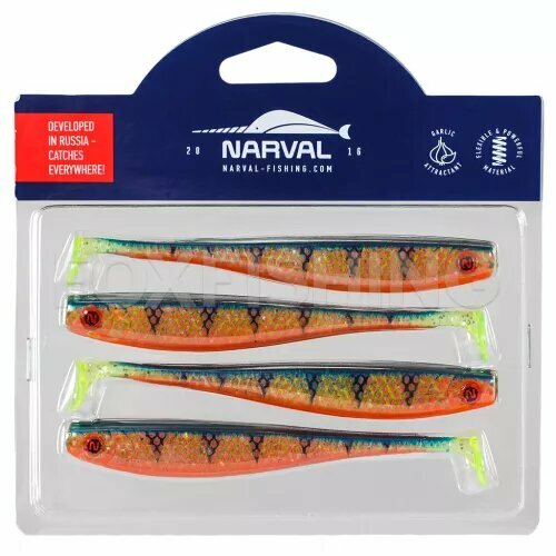 Силиконовая приманка Narval Skinny 12см. #018 4шт.