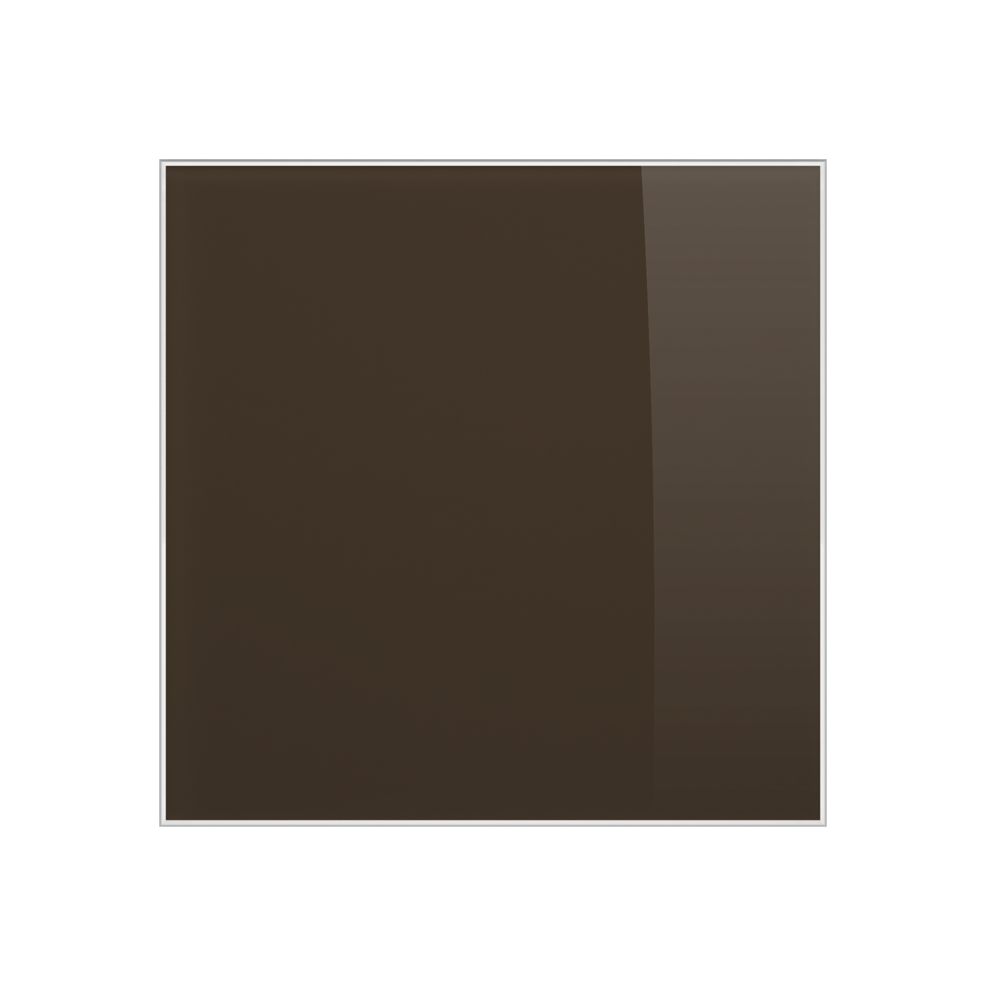 Панель AEON D100/125 179х179 стекло глянцевое Brown natural коричневое DICITI