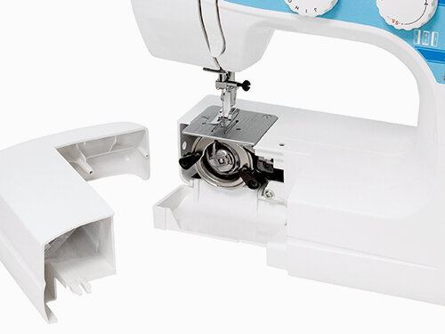 Швейная машина, модель JANOME TC-1218, электромеханическая, 18 операций, цвет белый — фото 1