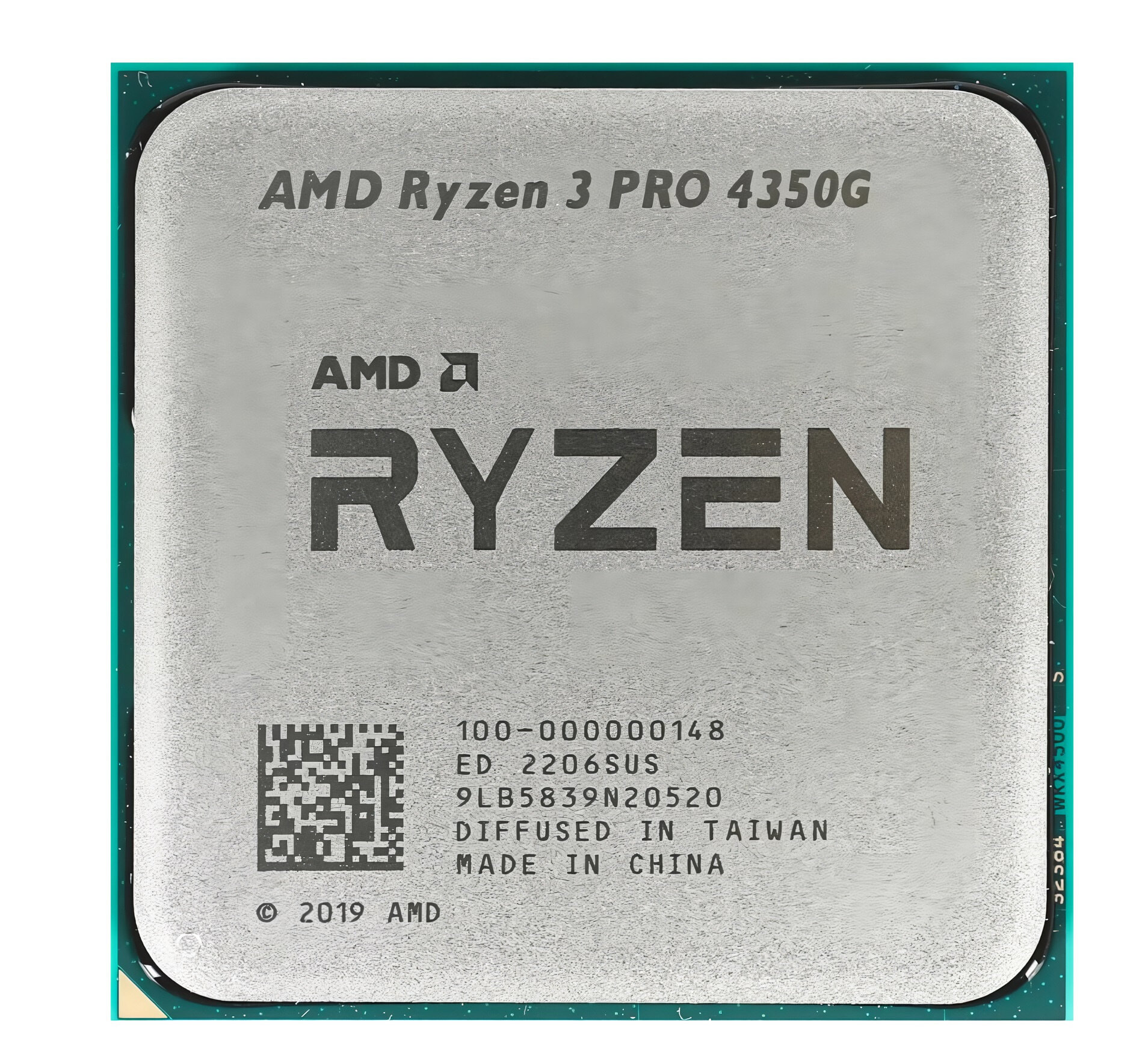 Процессор AMD Ryzen 3 PRO 4350G 3,8-4ГГц, 4 / 8, 65Вт