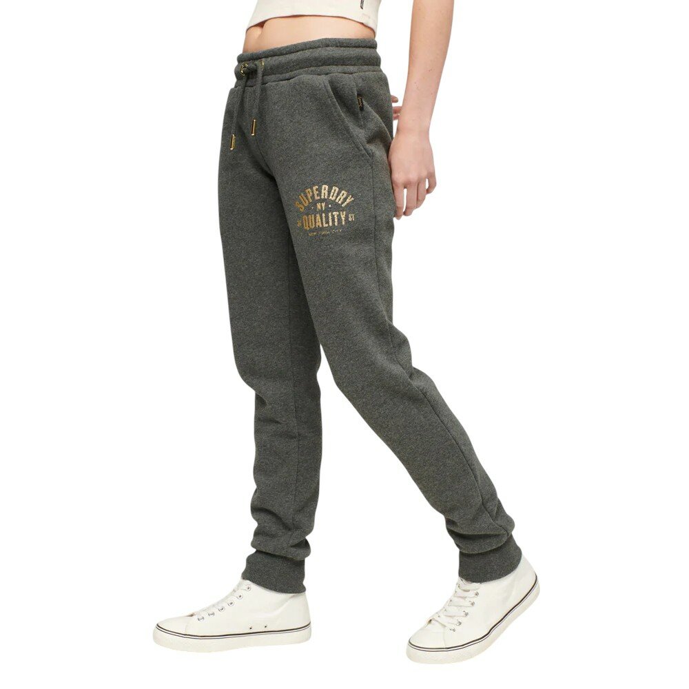 Брюки Superdry, размер S, серый