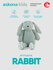 Игрушка Askona (Аскона) Rabbit (Рэбит) зеленый