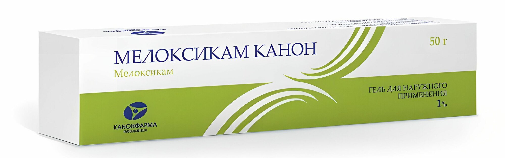 Мелоксикам Канон, гель для наружного применения, 1%, 50 г, 1 шт. фото