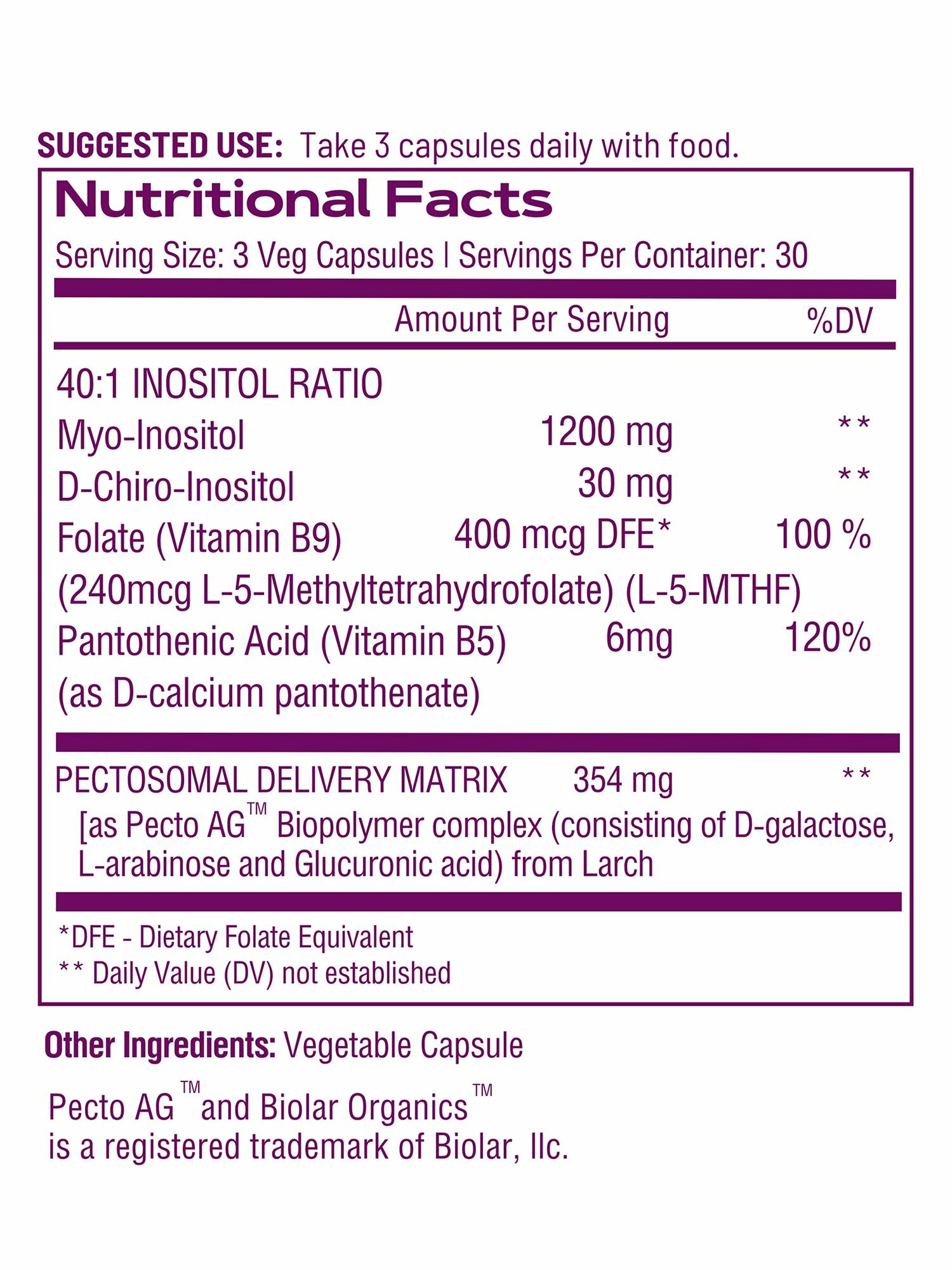 Изображение Myo & D-chiro INOSITOL (40:1 INOSITOL RATIO) для поддержки яичников и гормонального баланса