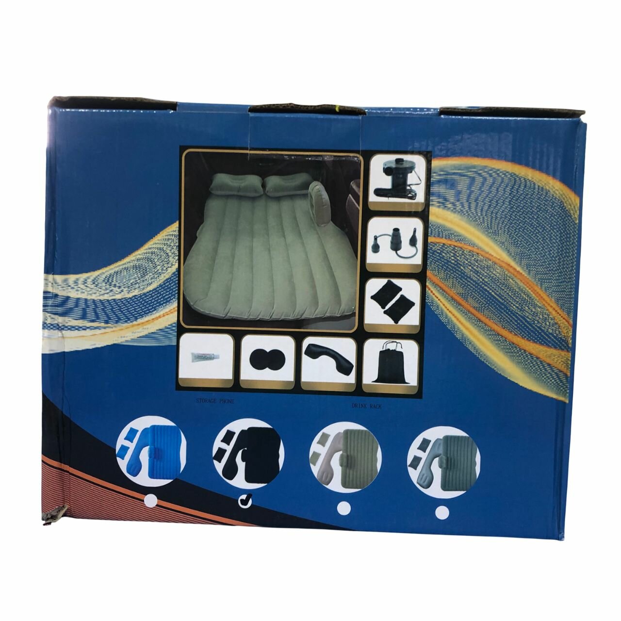 Автомобильный матрас с насосом — фото 1