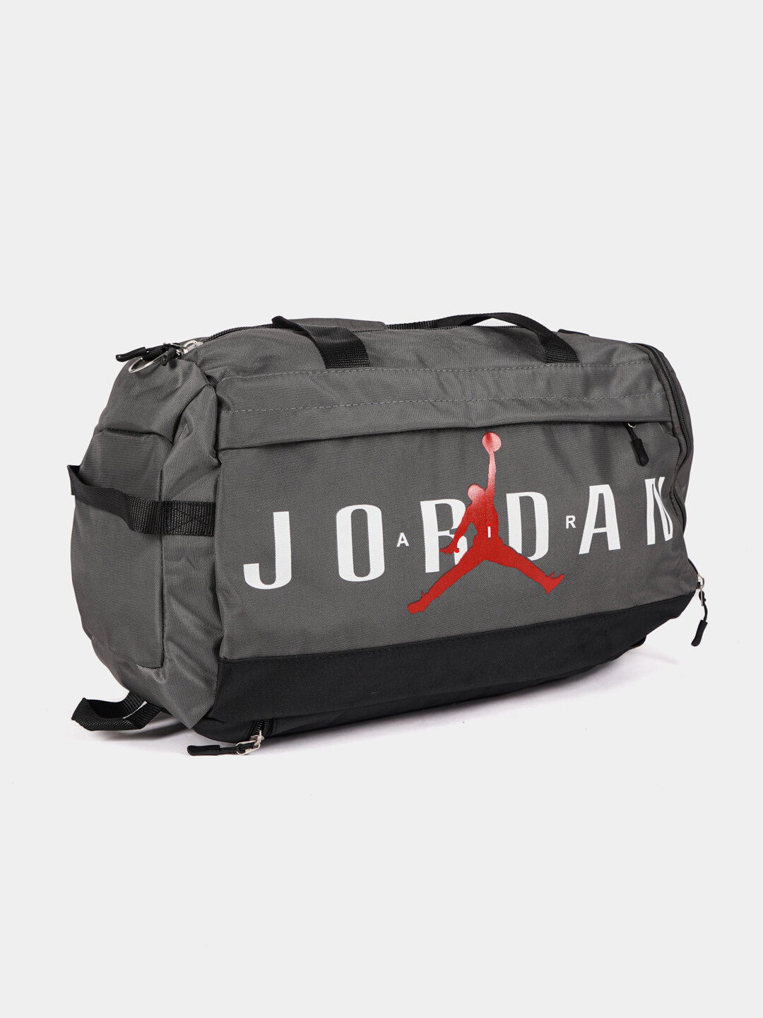 Сумка  Jordan Duffel-Rucksack 2025, фактура гладкая, темно-серый
