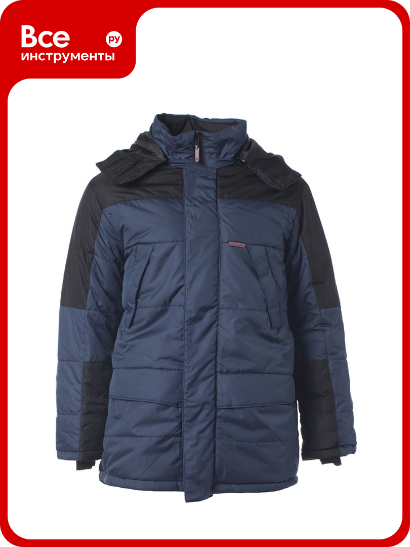 Куртка спрут сити синий с черной отделкой р. 52-54/104-108 рост 182-188 103856