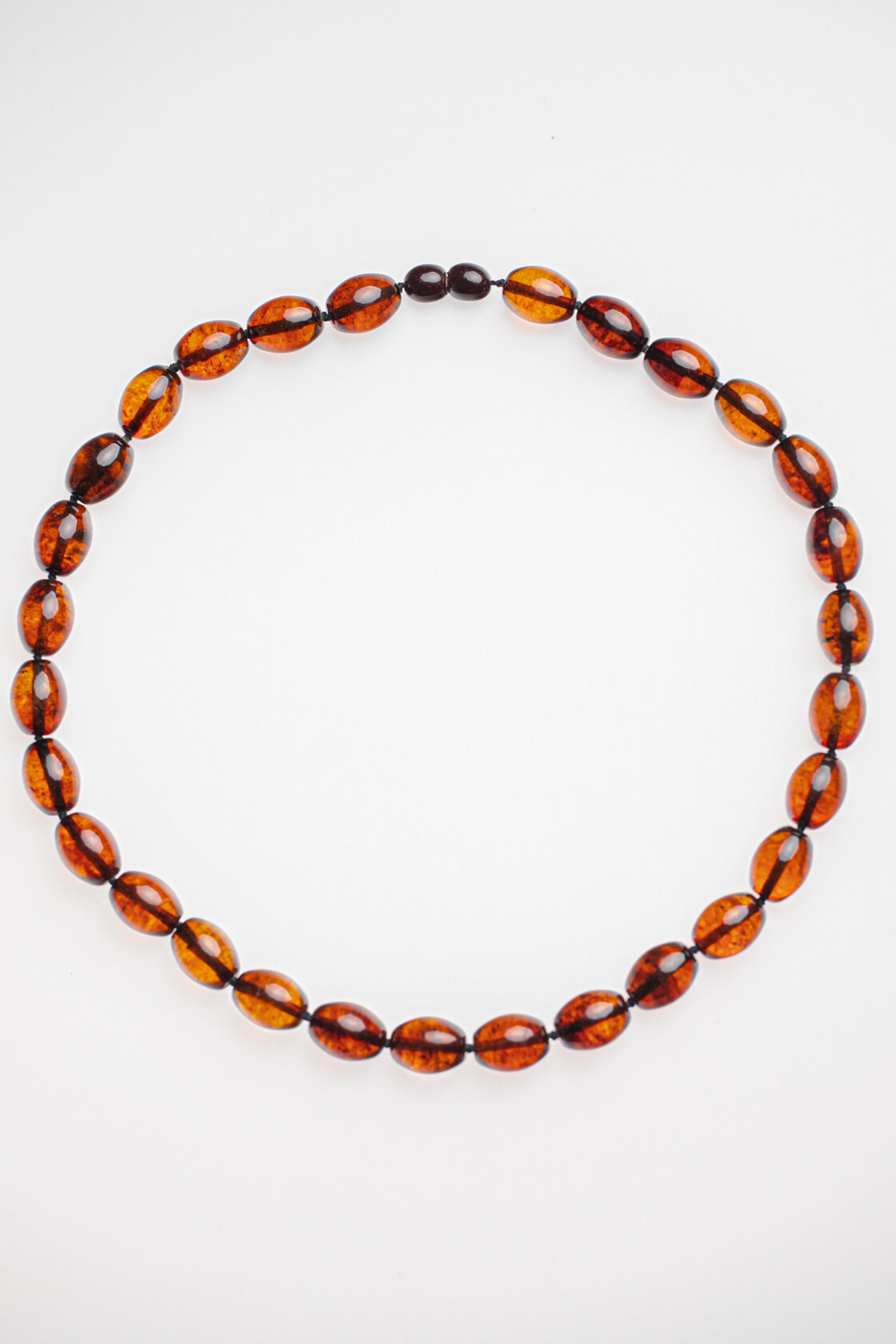 Бусы, янтарь