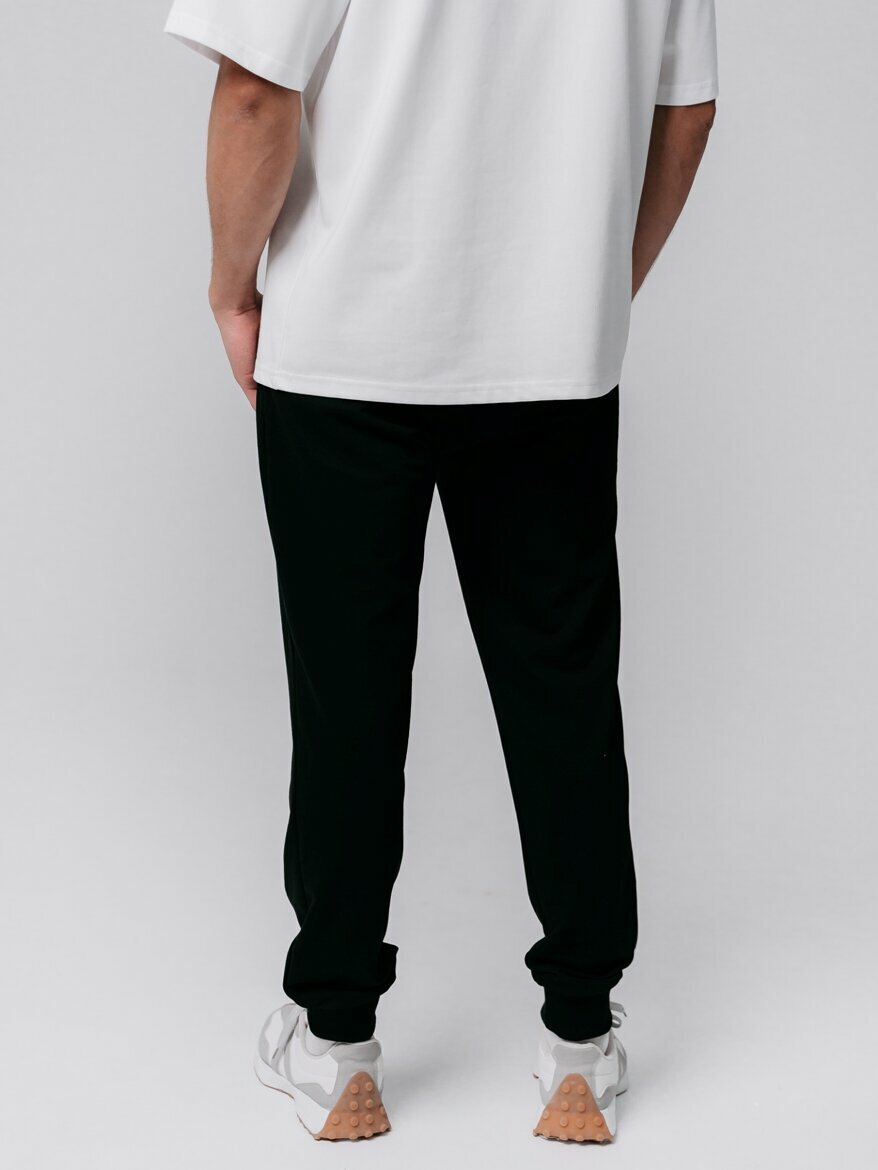 Брюки спортивные GLEBARTY, размер 48/176, черный — фото 1