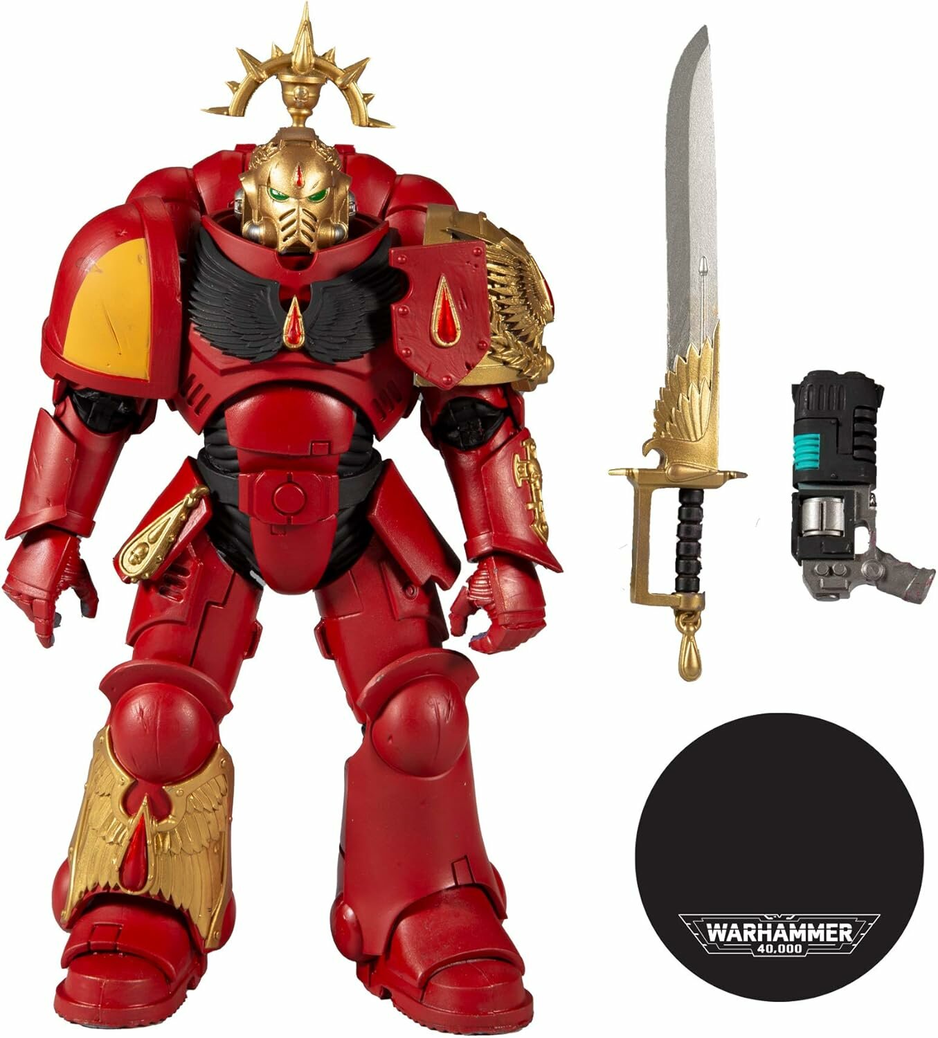 Фигурка Blood Angels Primaris Lieutenant – Warhammer 40k | Серия McFarlane Gold Label