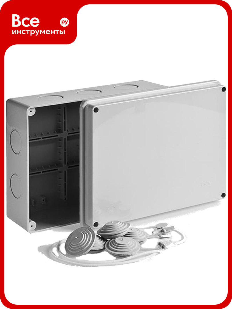 Распаечная коробка ОП 240х195х90 без герм Рувинил 67066