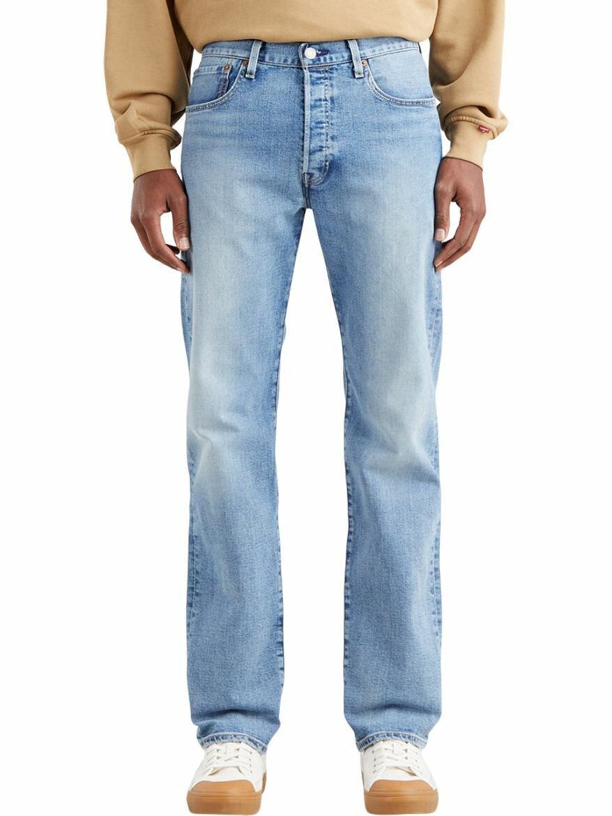 Джинсы классические Levi's 501 Original, размер 30/32, синий
