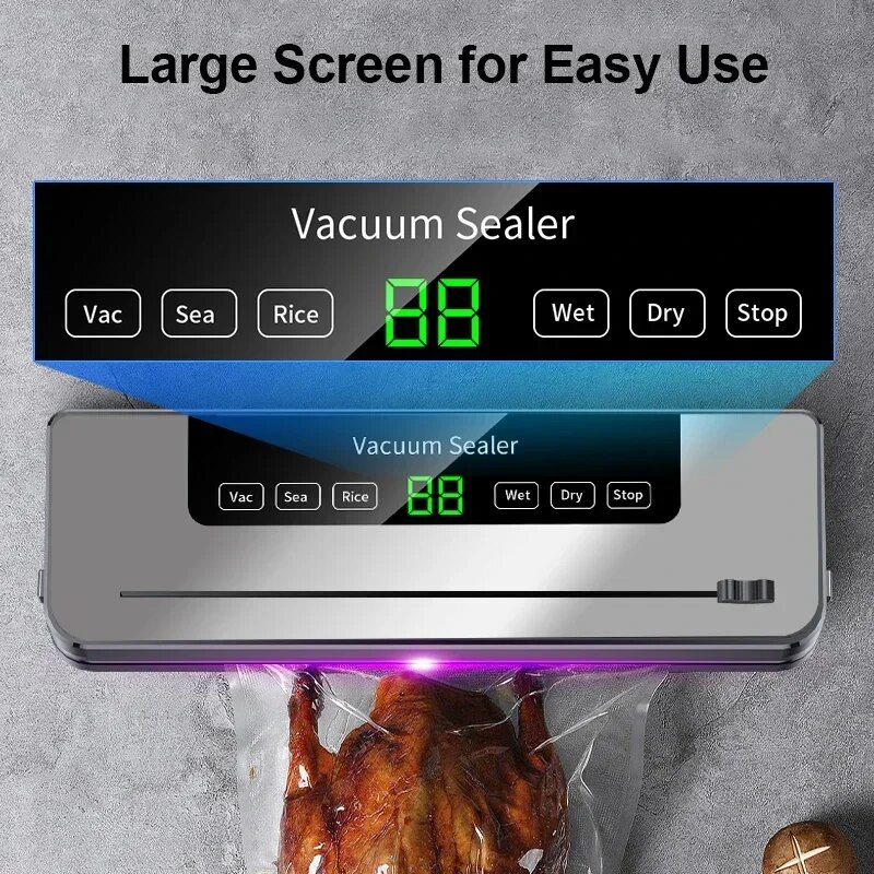 Вакуумные Упаковщики Xiaomi Xiaomi YOUPIN Электрический вакуумный упаковщик, Vacuum sealer, EU