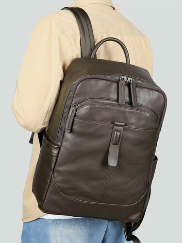 Изображение товара Рюкзак мужской кожаный BRUONO, Рюкзак городской натуральная кожа