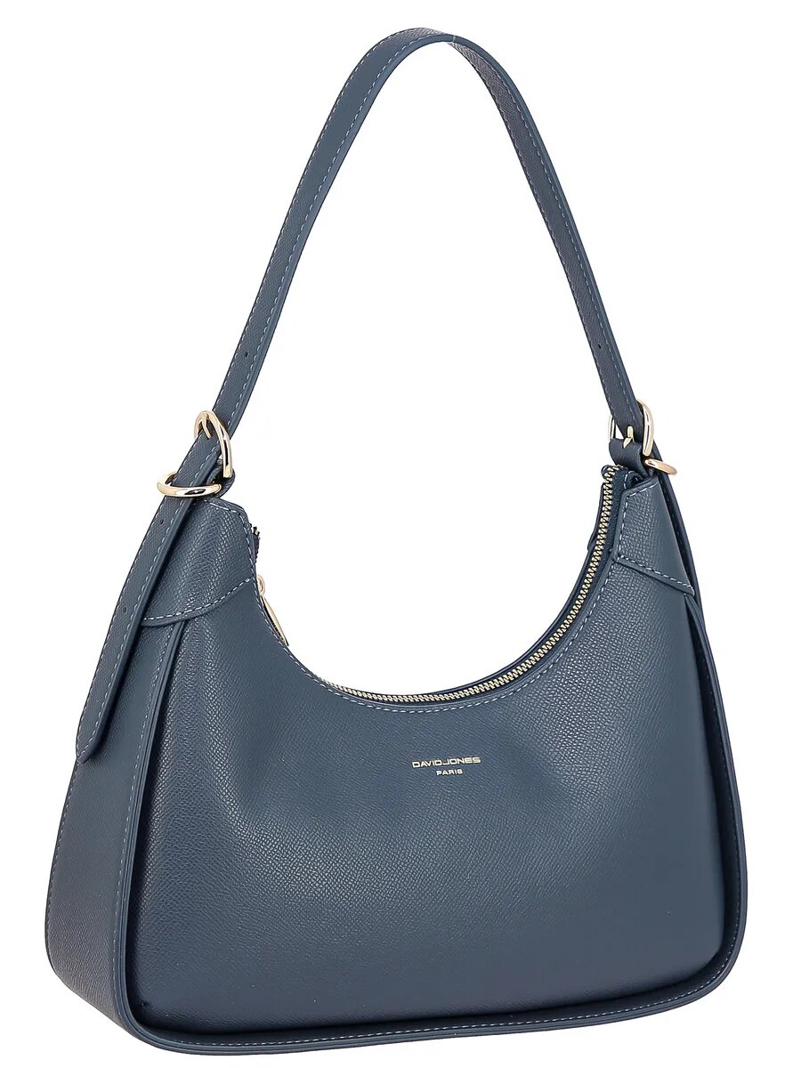 Сумка хобо DAVID JONES, темно-синий — фото 1