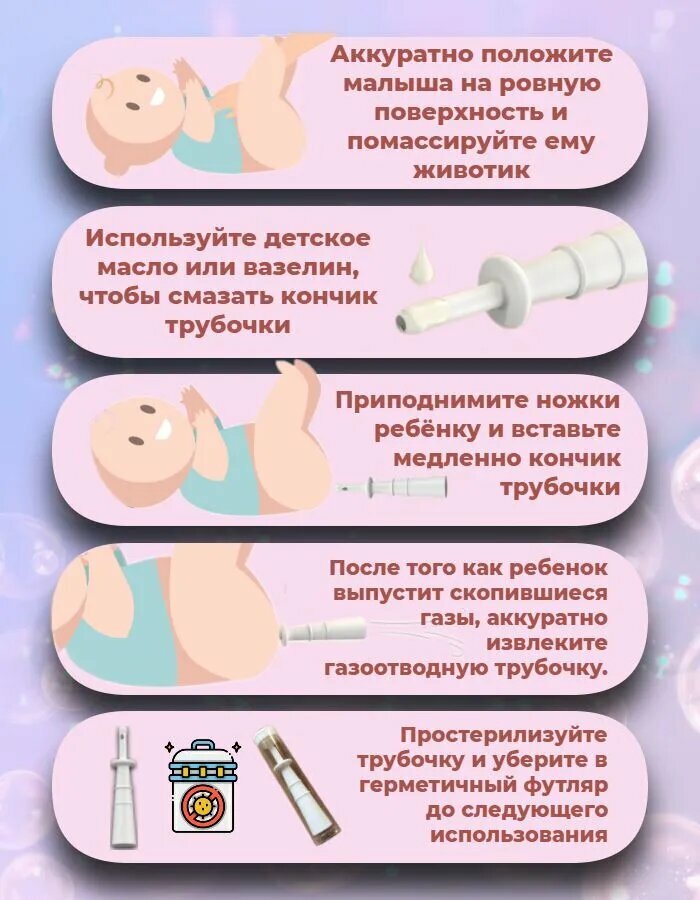 Изображение Газоотводная трубочка для новорожденных многоразовая 可重复使用的新生儿气管