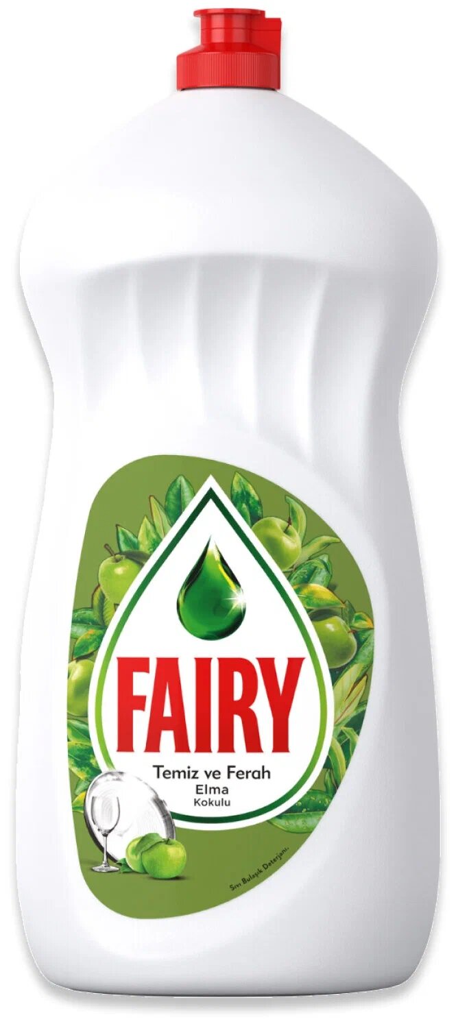 Средство для мытья посуды Procter&Gamble Fairy "Яблоко", гипоаллергенное, без хлора, 1,5 л